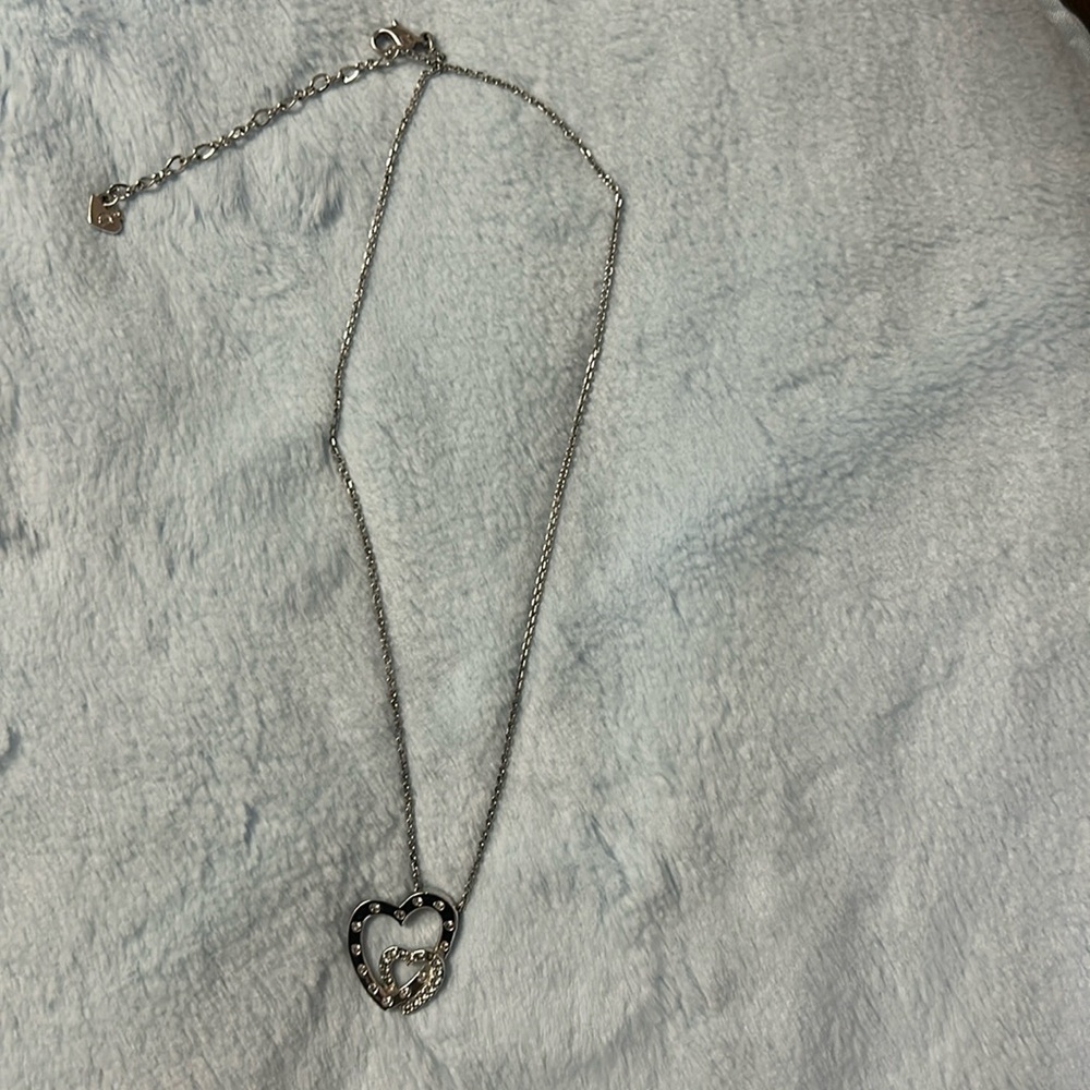Heart Necklace REAL Swarovski Crystal